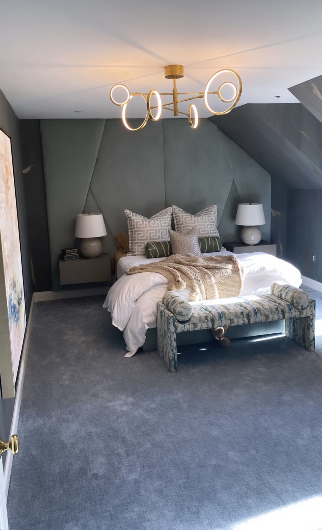 Wall panels and pillows